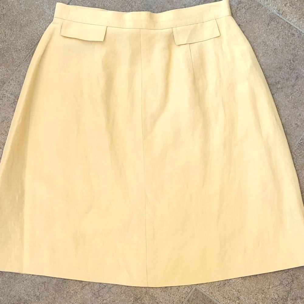 Linen blend Skirt